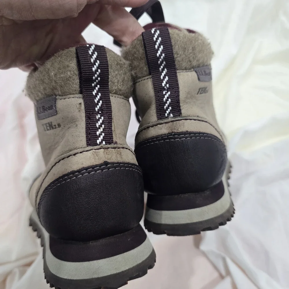 L.L.Bean Kids Snow Sneaker Boots Waterproof Primaloft 200g Multicolor Size 1‎
